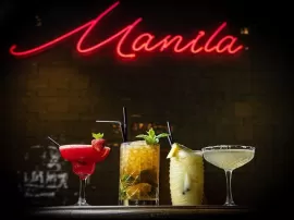 Coctelería Manila tropical